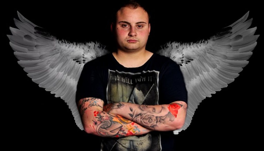 Josh with wings