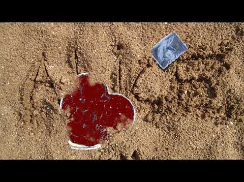 Names written in the sand