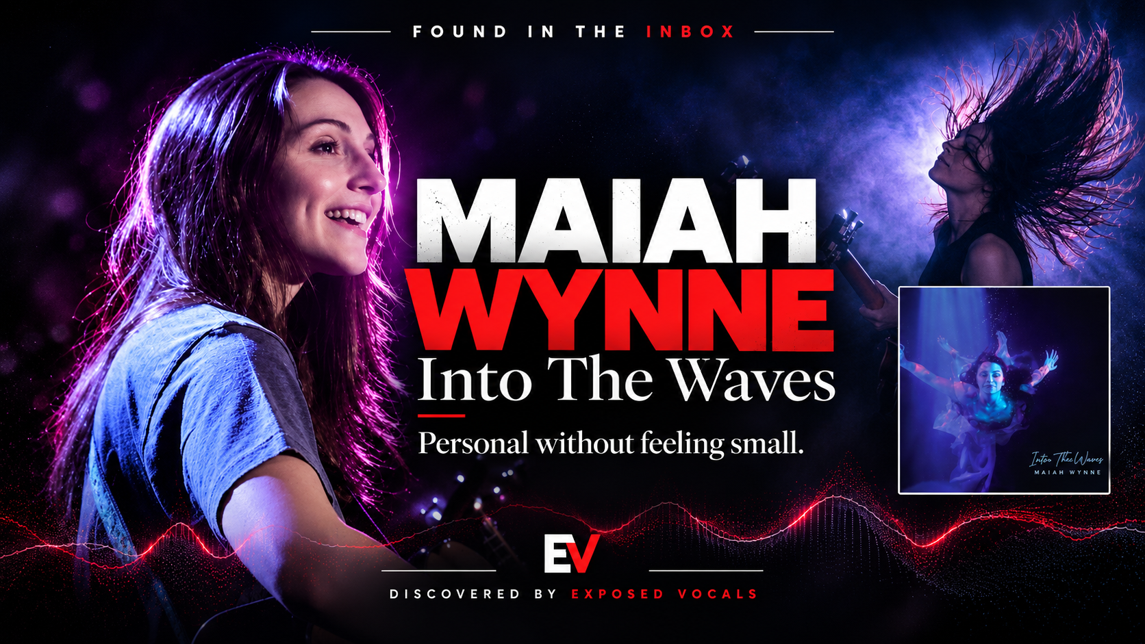 Found in the Inbox feature image for Maiah Wynne - Into The Waves