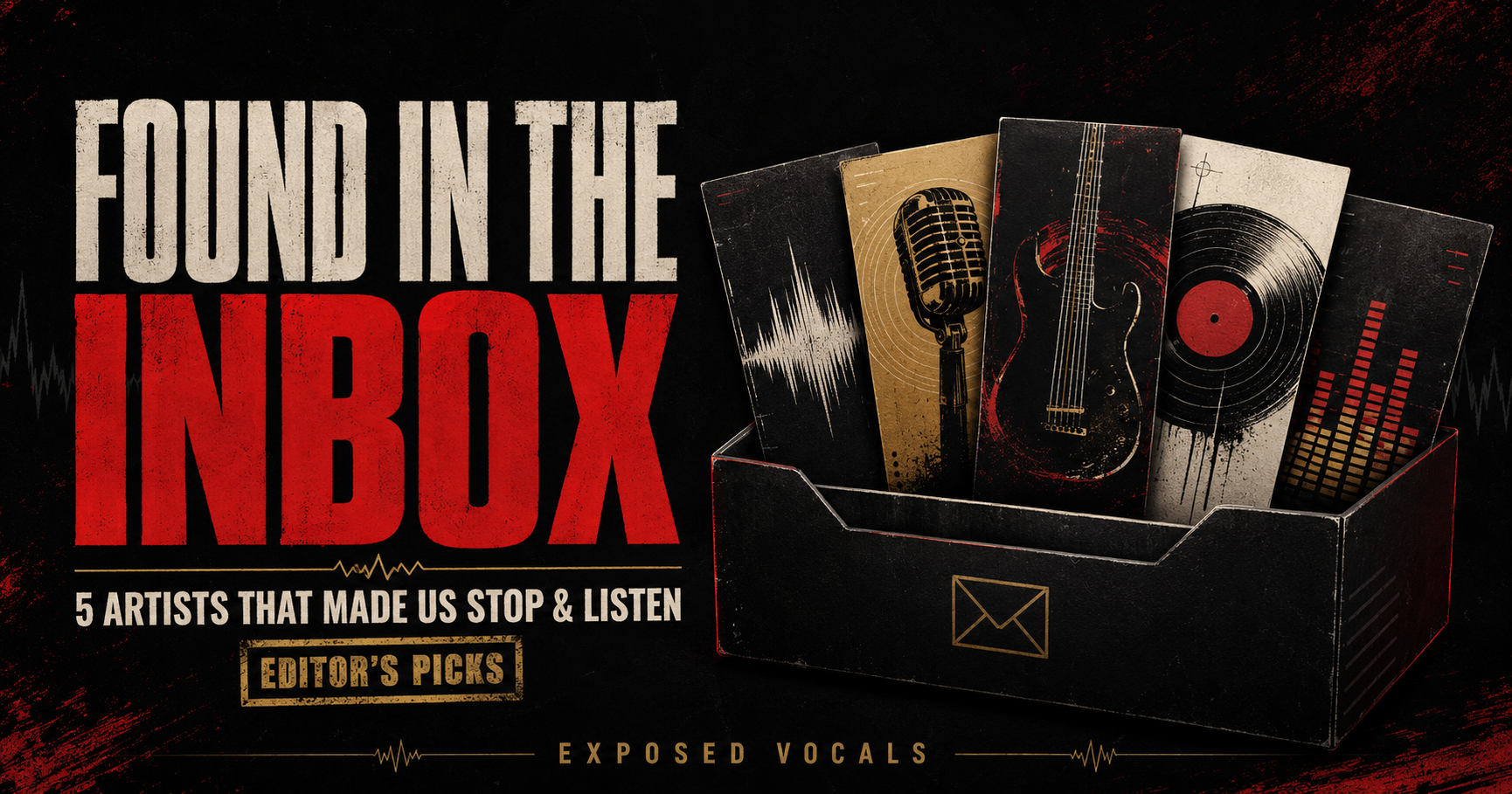 Found in the Inbox: five independent artists selected by Exposed Vocals