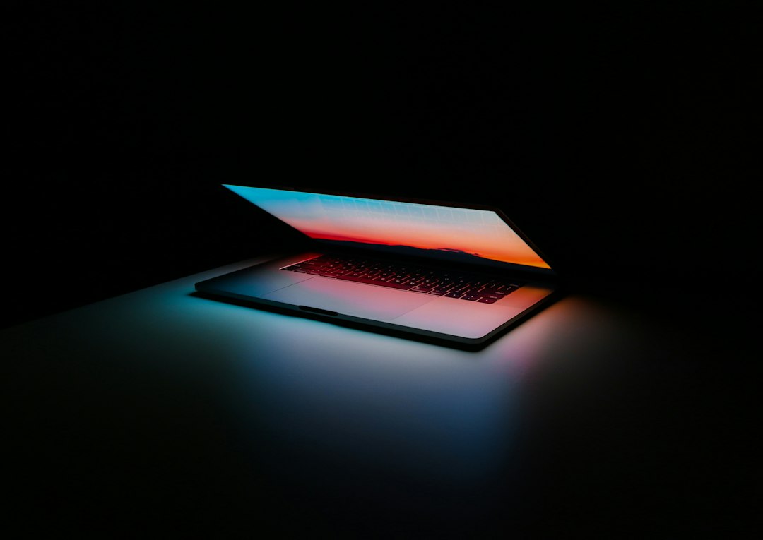 Laptop and technology used as illustrative editorial photography for an AI copyright fair-use ruling