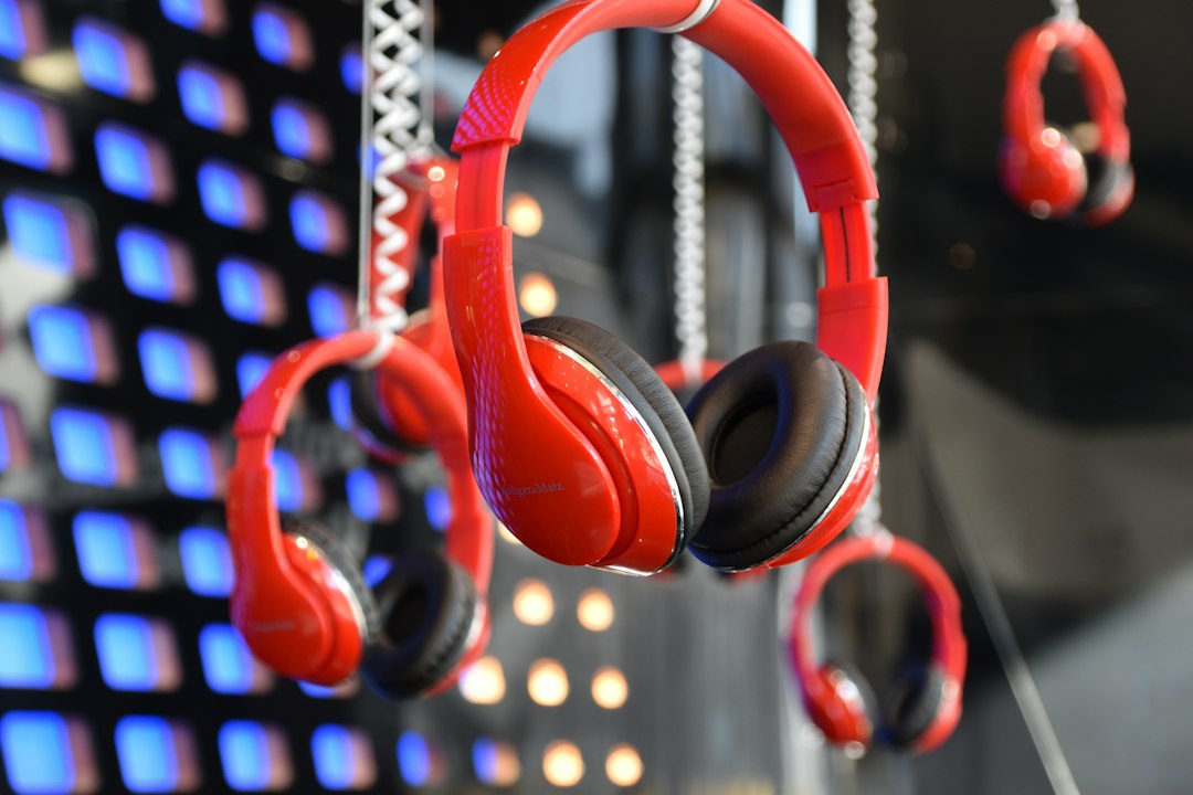 Headphones and music technology used as illustrative editorial photography for AI music deepfakes