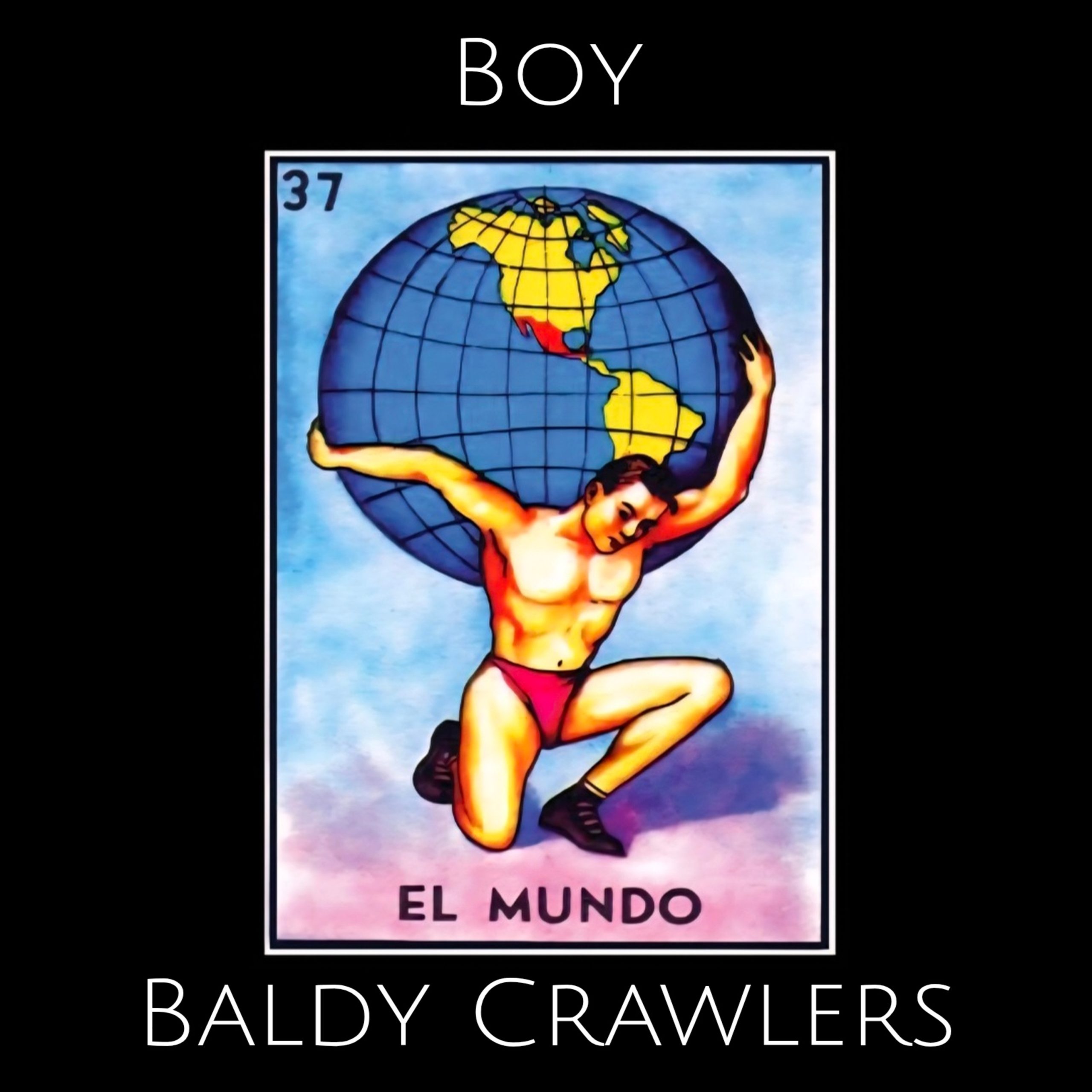 Boy promotional image supplied with the Baldy Crawlers campaign