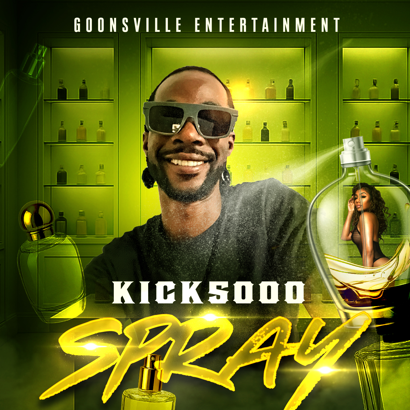 Kick 5000 — Spray promotional image