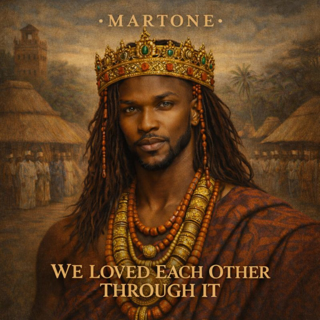 We Loved Each Other Through It promotional image supplied with the Martone campaign