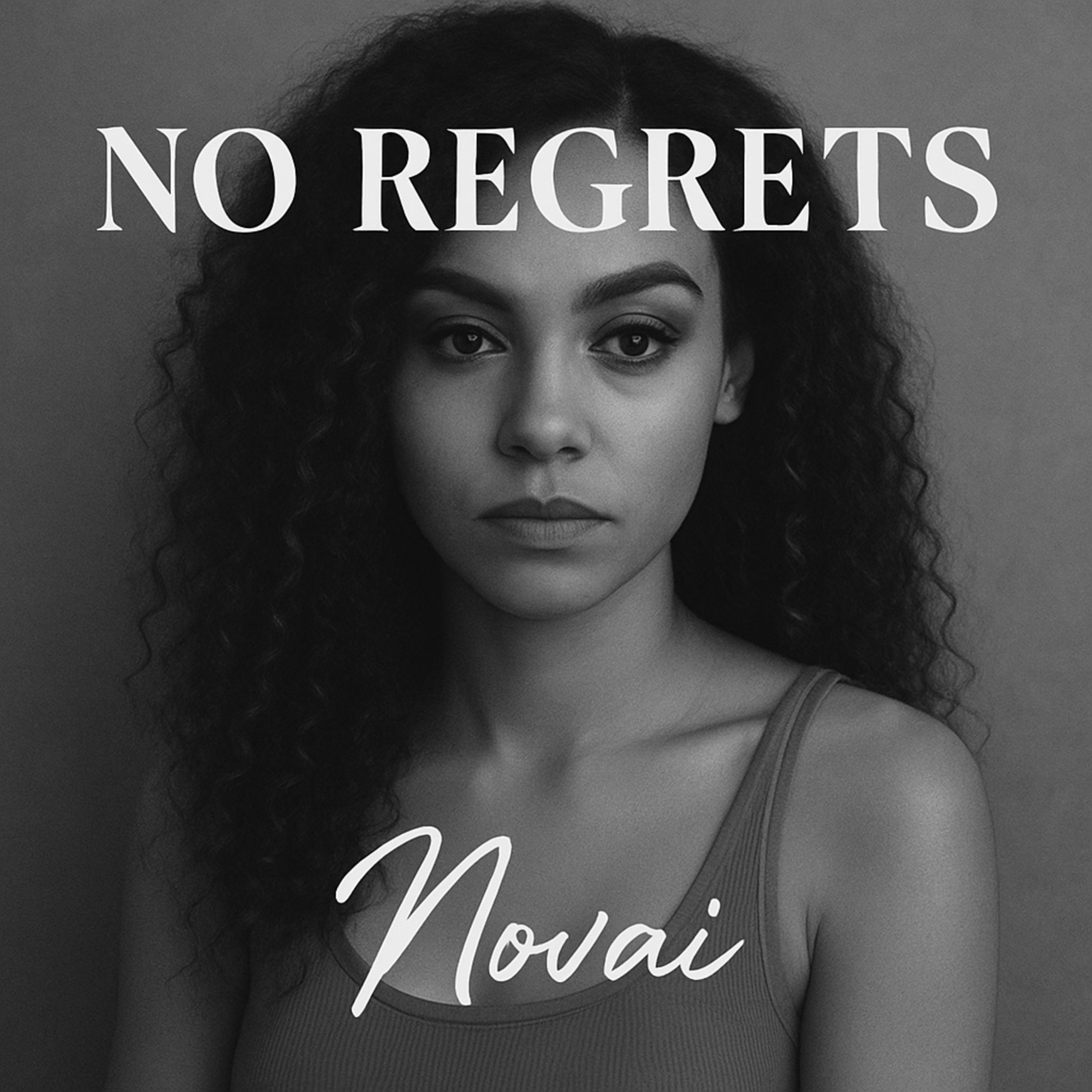 No Regrets promotional image supplied with the NOVAI campaign