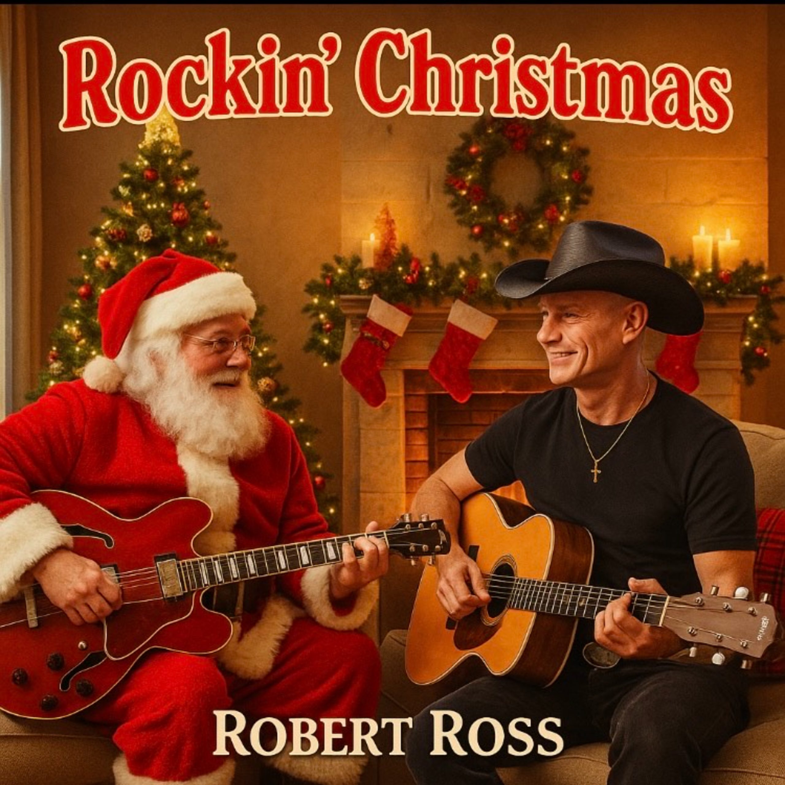Rockin' Christmas promotional image supplied with the Robert Ross campaign