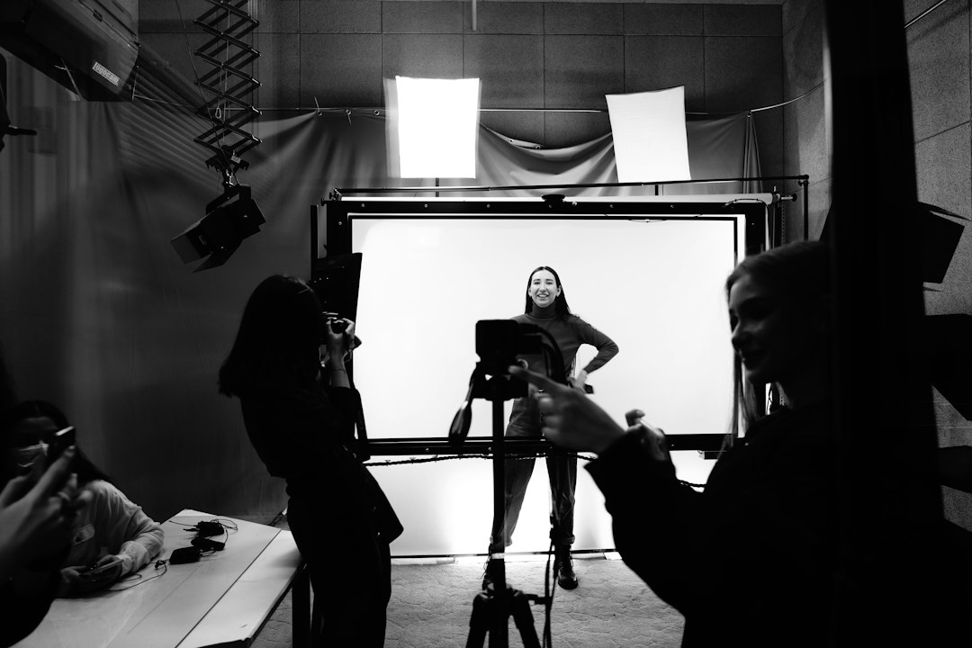 Musician portrait session representing professional artist presentation