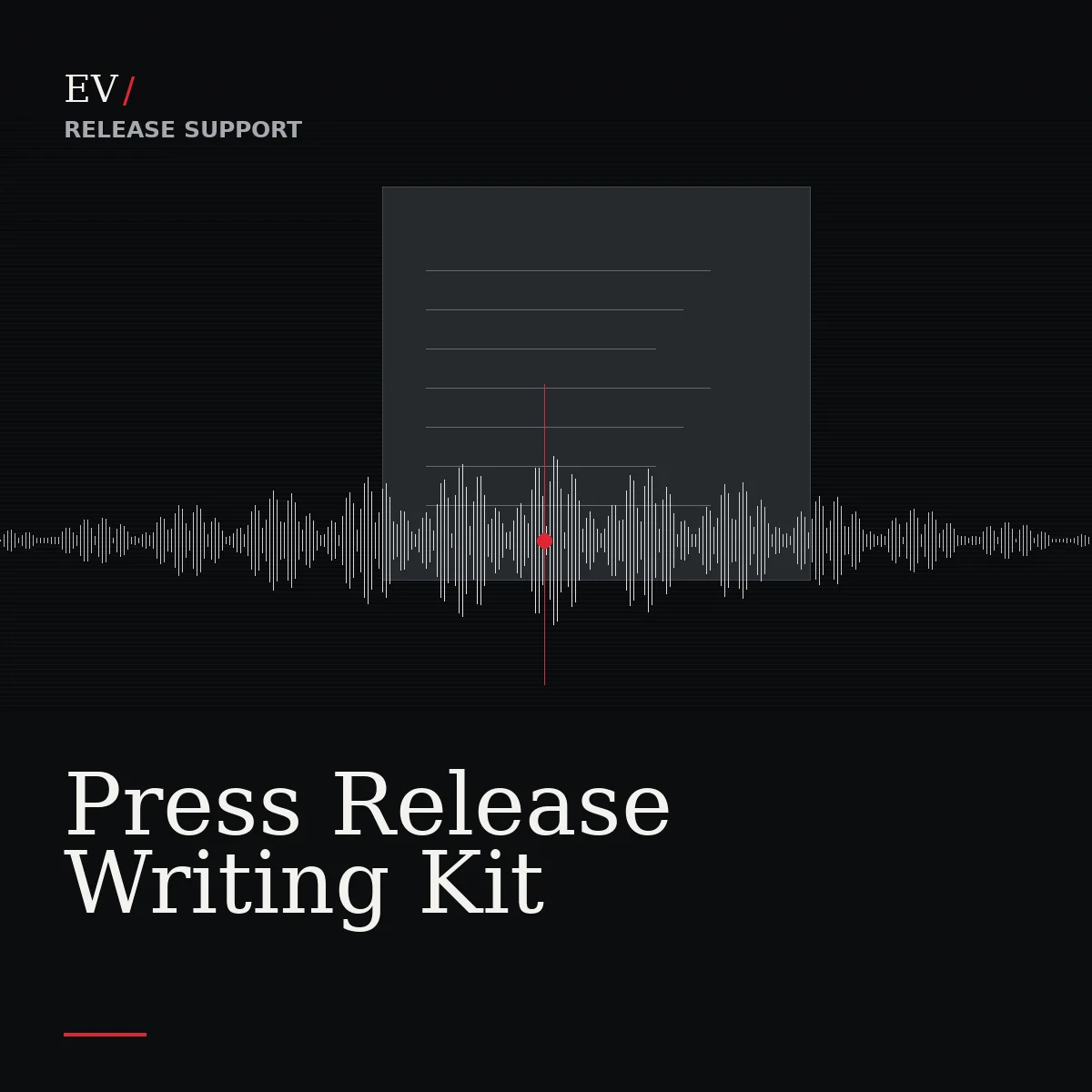 Press Release Writing Kit — Exposed Vocals service cover