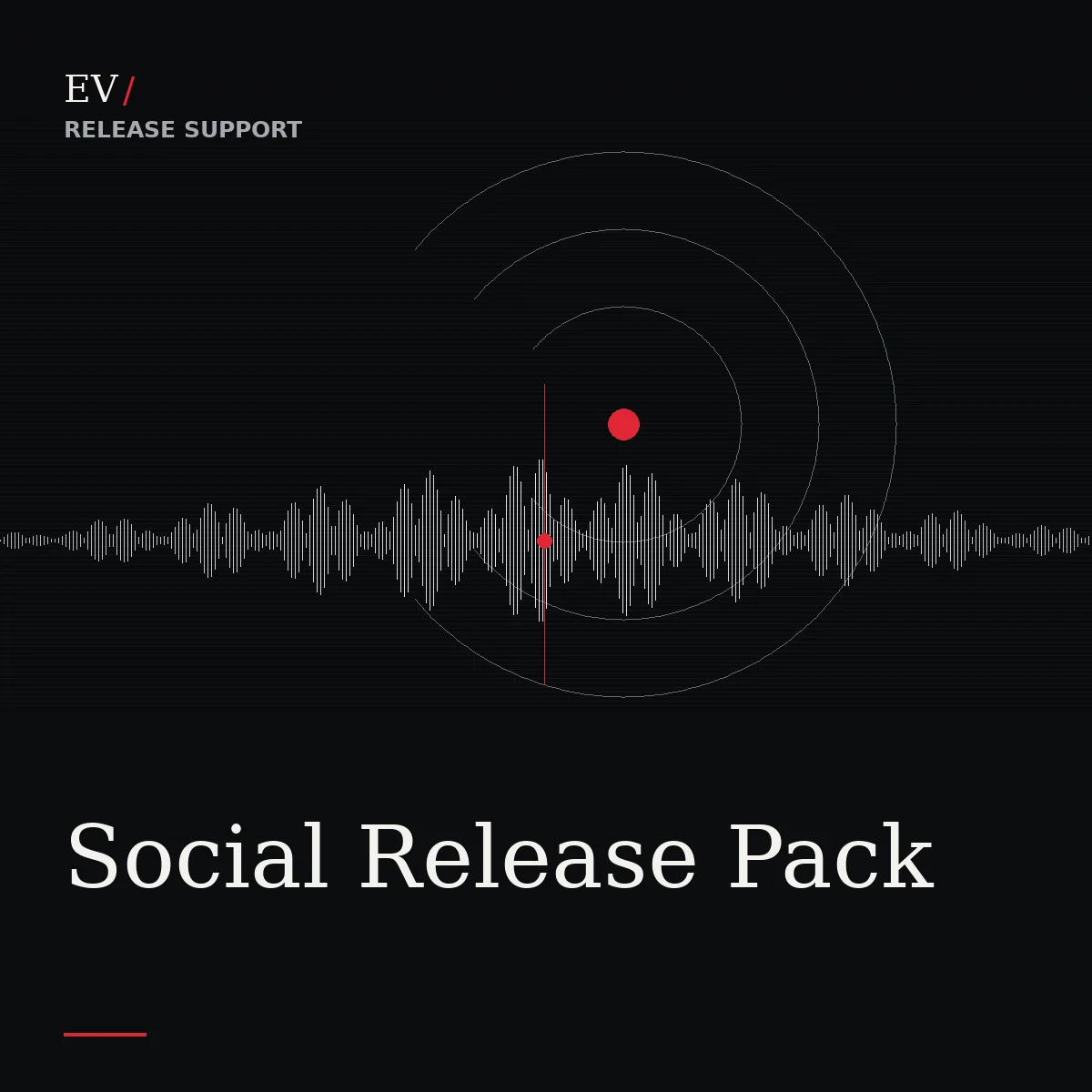Social Release Pack — Exposed Vocals service cover
