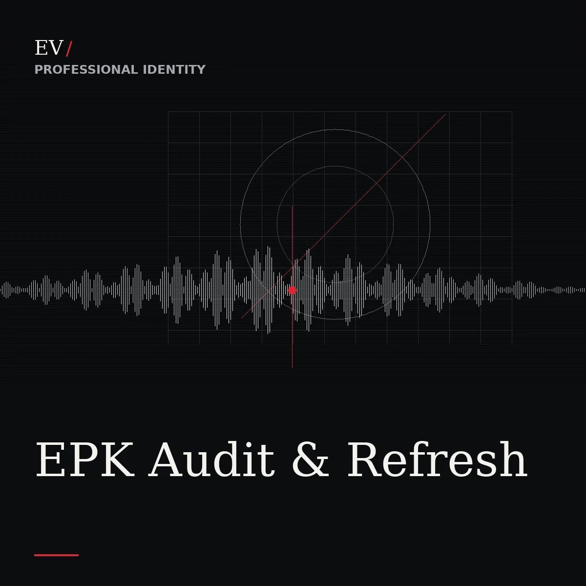EPK Audit & Refresh — Exposed Vocals service cover