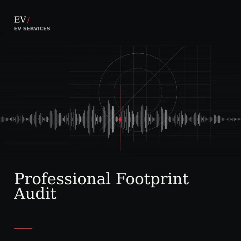 Professional Footprint Audit — Exposed Vocals service cover