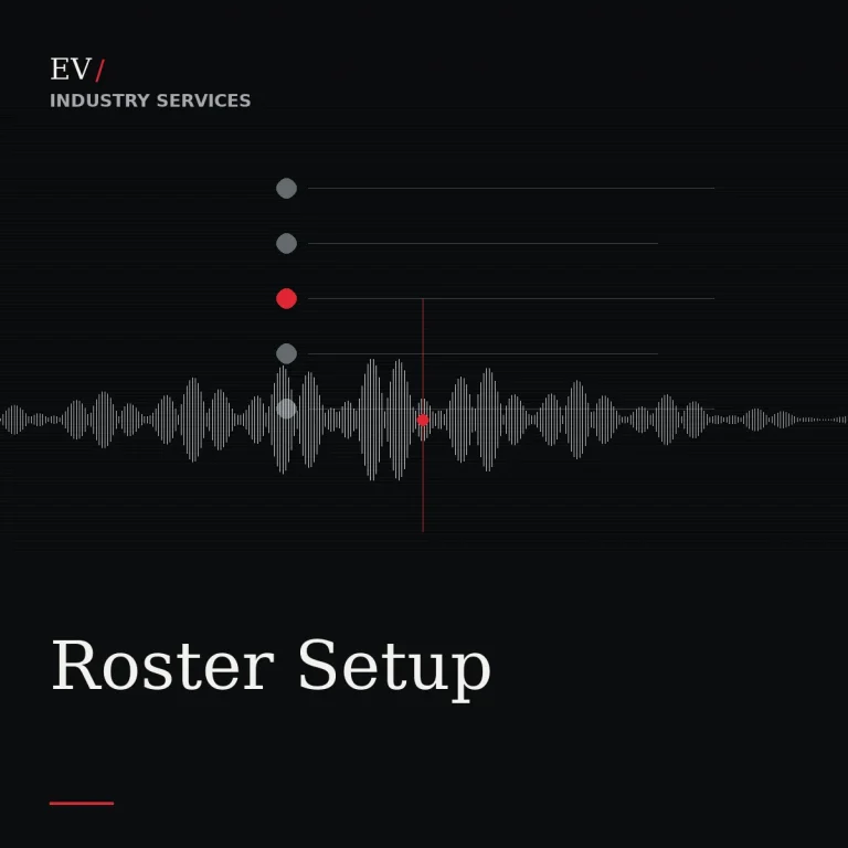 Roster Setup — Exposed Vocals service cover