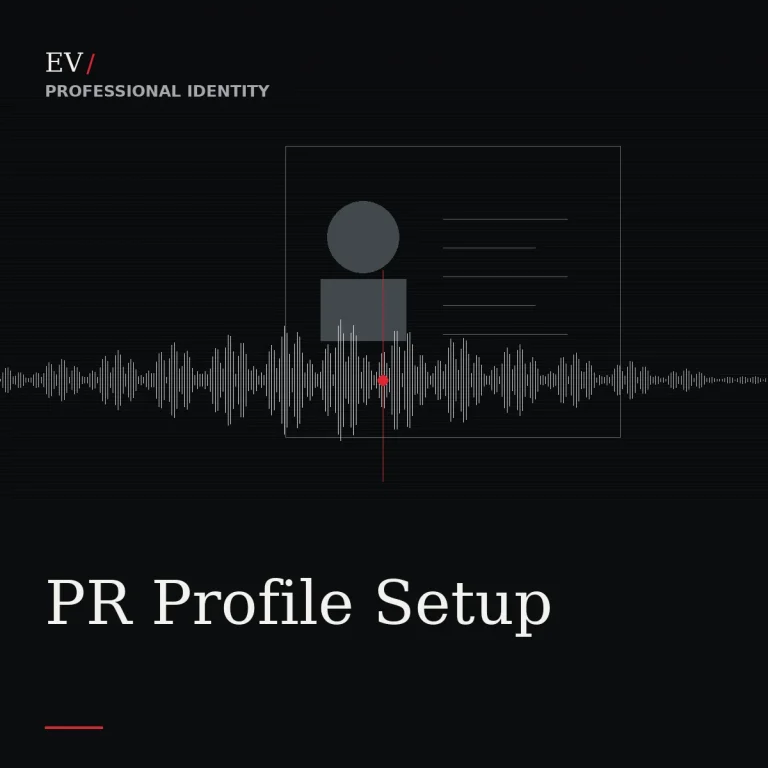 PR Profile Setup — Exposed Vocals service cover