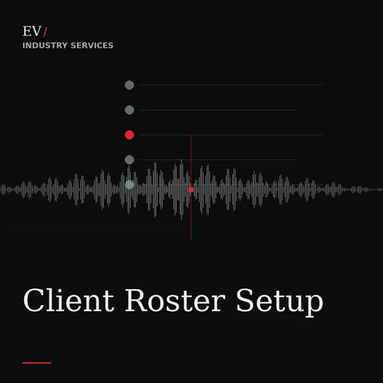 Client Roster Setup — Exposed Vocals service cover