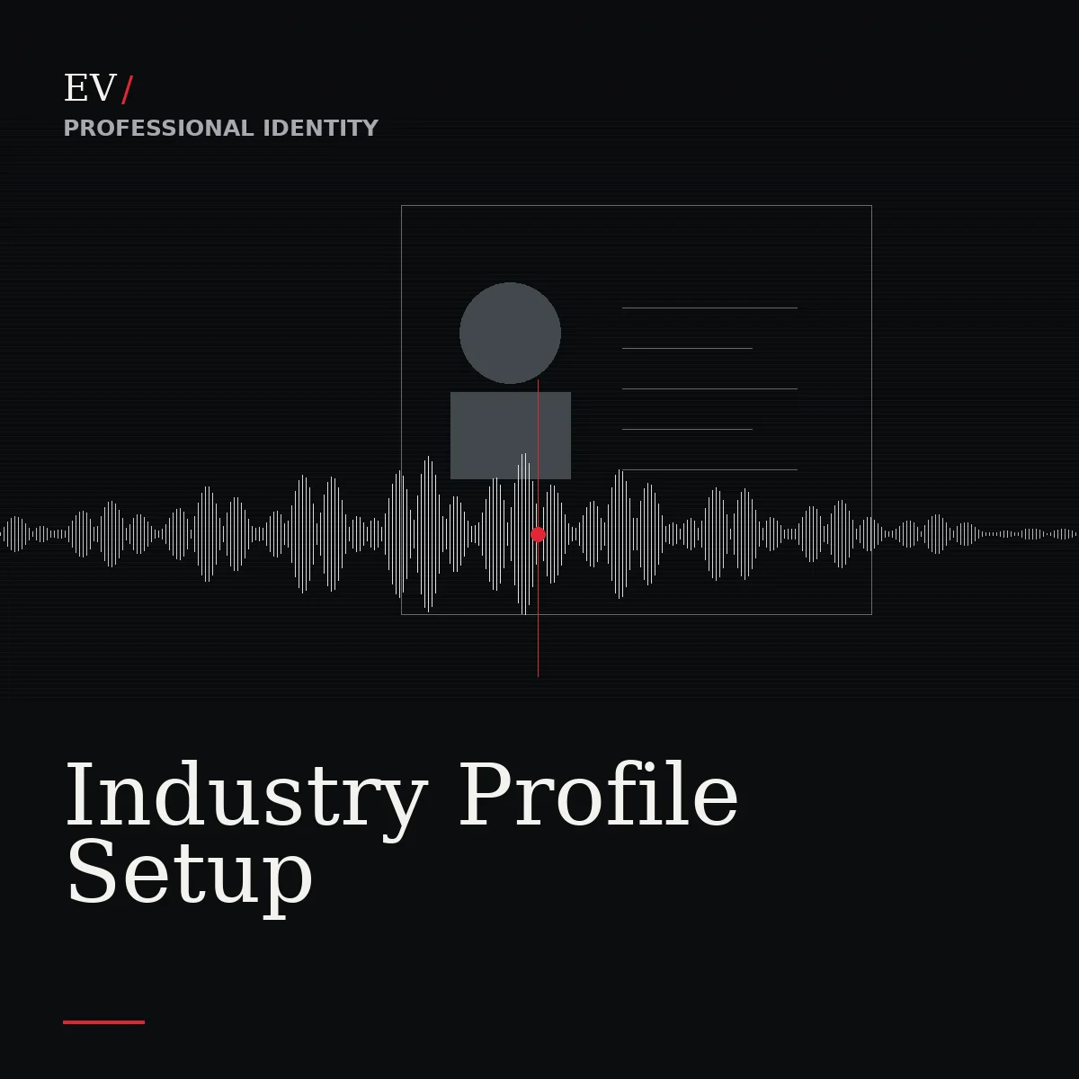 Industry Profile Setup — Exposed Vocals service cover