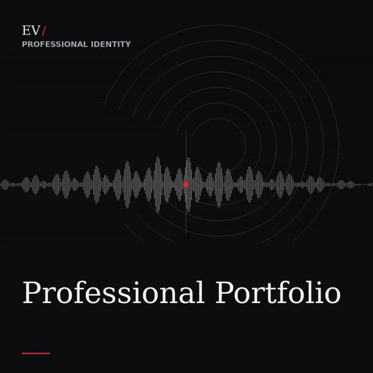 Professional Portfolio — Exposed Vocals service cover